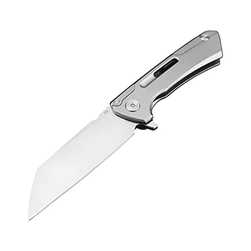 HUAAO 6.3'' Tanto Folding Knife for EDC Outdoor Camping Hiking