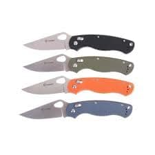 Ganzo G729-GR Green Folding Pocket Knife, 440C Blade, Ergonomic Handle, Outdoor Essential