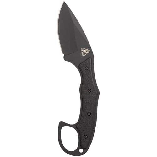 Black Tdi Pocket Strike 2491 Black Hard Plastic Sheath Clip Straight Edge