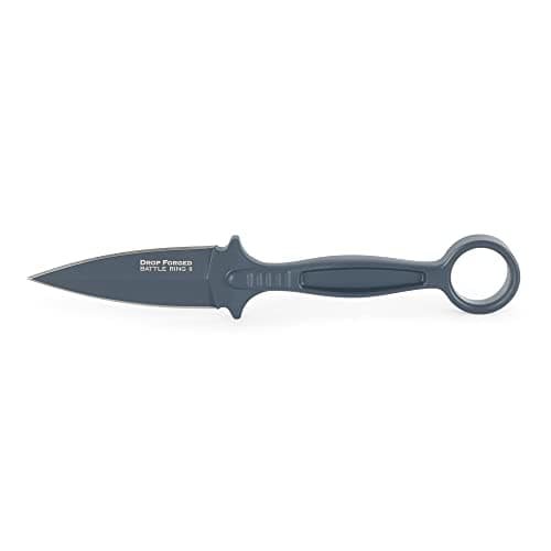 Cold Steel Drop Forged Battle Ring 2 3.5" High-Carbon Steel EDC Knife