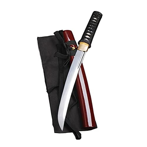 Full Tang Unokubitsukuri Carbon Steel Japanese Samurai Tanto Sword