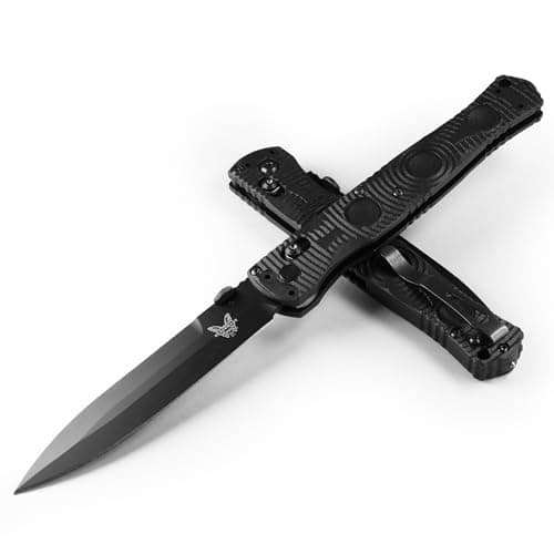Benchmade SOCP Tactical Folder with Trainer Blade — Plain Edge Spear-point