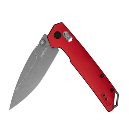 Kershaw Iridium Folding Pocket Knife, 3.4 inch D2 Steel Blade