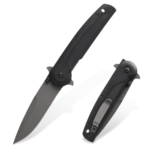 D2 Steel Multifunctional Pocket Knife for Men, Edc, Outdoor, Camping