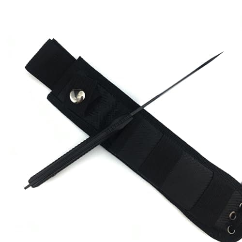 Tactical Knife with Sheath for Camping, Hiking, Survival
