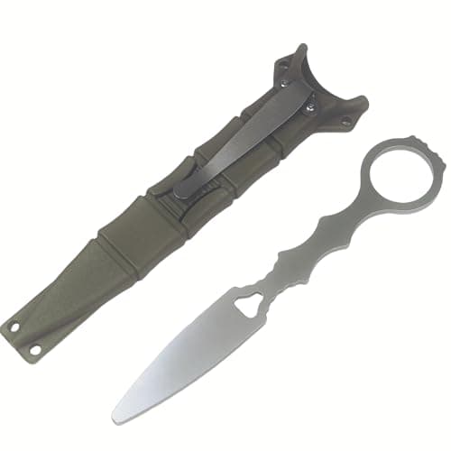 SOCP Style Tactical Knife Trainer for Practice 440C Steel