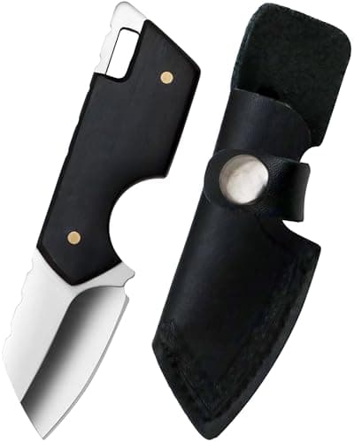 outROAR Gear Stubby Fixed Blade Knife - Heavy-Duty Tactical Pocketknife