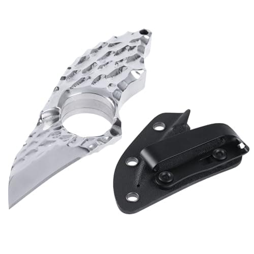 Men's Small Full Tang Belt Knife, Kydex Sheath, Outdoor EDC Gift