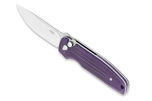 Firebird GANZO FH926-PL Sturdy Pocket Knife, D2 Steel, G10 Handle, Purple