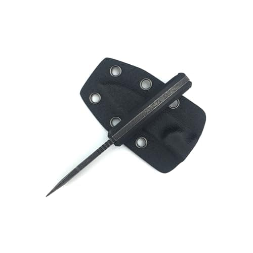 Compact Fixed Blade Tactical Neck Knife for Outdoor Activities