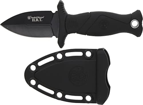 Smith & Wesson 5in High Carbon Fixed Blade Knife with 2 in 1 False Edge