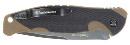 Smith & Wesson Freelancer 8in High Carbon S.S. Push Button Knife