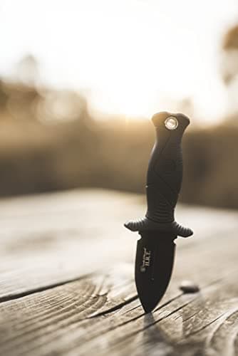 Smith & Wesson 5in High Carbon Fixed Blade Knife with 2 in 1 False Edge