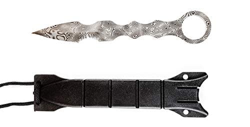 Falcon Tactical Damascus Fix Blade for Camping and Outdoor Adventures