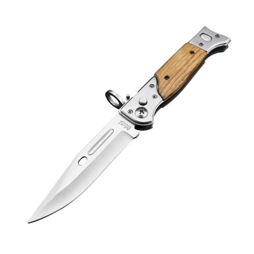 HUAAO AK47 Flipper Knife - 8.66" Portable Camping Survival Tool