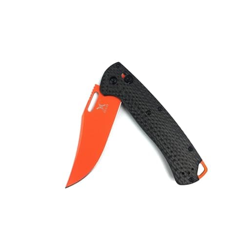 HUAAO Manual Open Folding Knife for Camping Hunting