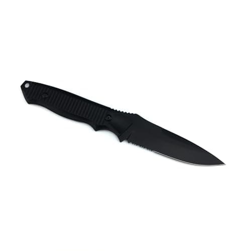 Tactical Knife with Sheath for Camping, Hiking, Survival