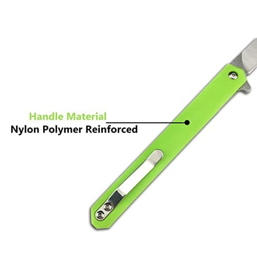 Slim Pocket Knife for CEO, Gentleman, EDC, Camping, Fishing, Hiking