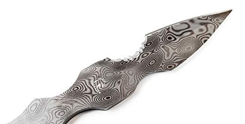 Falcon Tactical Damascus Fix Blade for Camping and Outdoor Adventures