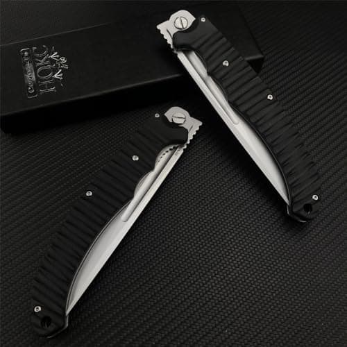 HUAAO 12 Russian Avatar Folding Knife for Men