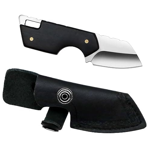 outROAR Gear Stubby Fixed Blade Knife - Heavy-Duty Tactical Pocketknife