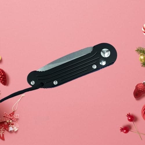 HUAAO 8Cr13Mov Pocket Knife for Men, 3.1in EDC Foldable Camping Hunting Knife