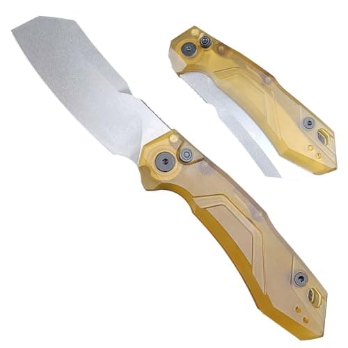 Pocket Knife with Assisted Opening and D2 Blade for EDC, Camping, Hiking - Ideal Gift for Outdoor Enthusiasts