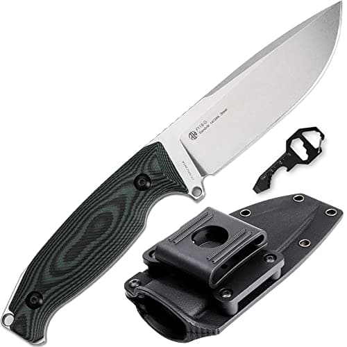 Ruike 360 Rotate Fixed Blade Knife, Tactical Stainless Steel Hunting Survival Tool