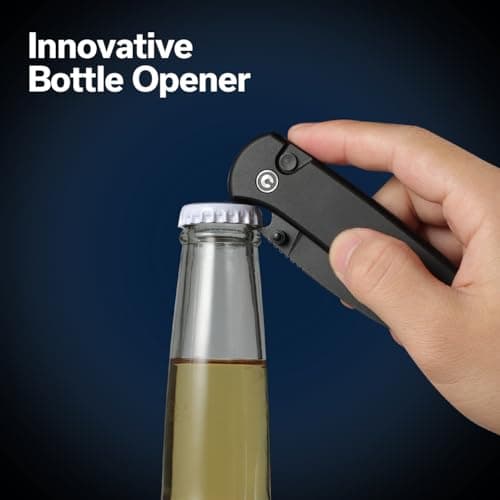 CIVIVI Pocket Folding Knife - Button Lock with Thumb Stud, 2.98" 14C28N Blade, Aluminum Handle, Qubit Utility Knife