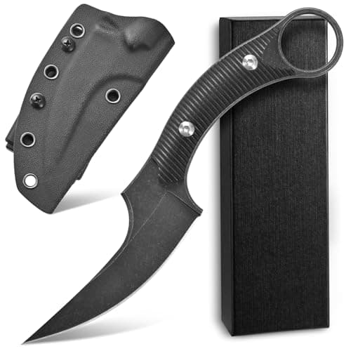 Ccanku C1490 8 Inch D2 Steel Claw Knife with G10 Handle