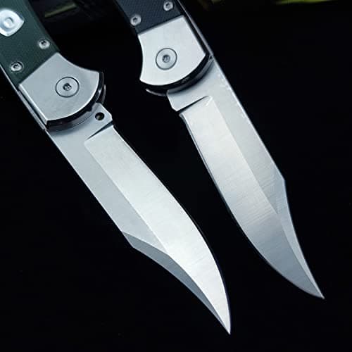 Assisted Opening Folding Pocket Knife for Camping EDC (Black)