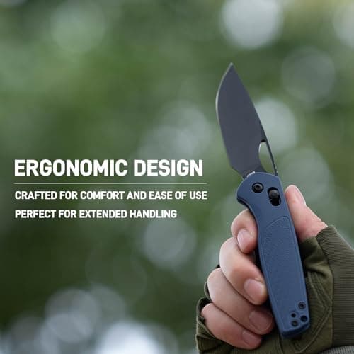 Men's CJRB Acacia Folding Pocket Knife