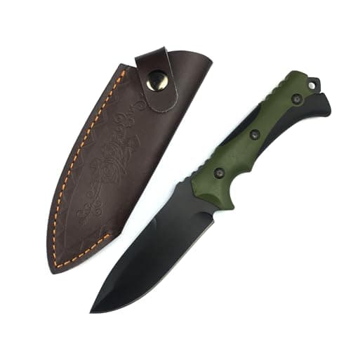 Survival Tactical Knife: 9.4 Fixed Blade for Camping, Hunting