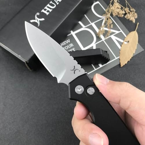 HUAAO Folding Pocket Knife for Men