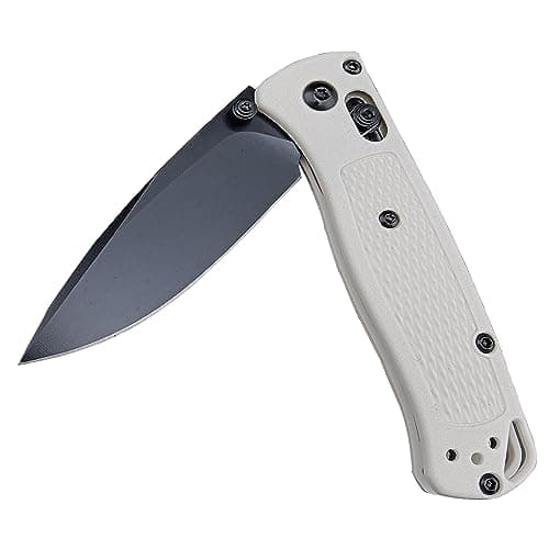 HUAAO Axis Lock Mini Pocket Knife with Belt Clip (Black Blade)