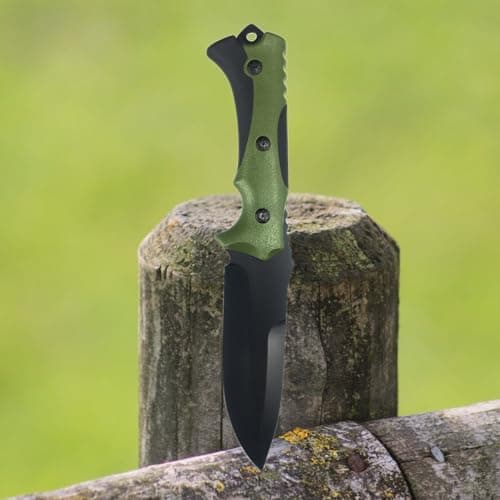Survival Tactical Knife: 9.4 Fixed Blade for Camping, Hunting