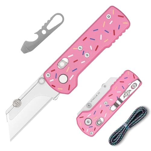 OKNIFE Otacle U1 Folding Utility Knife with Rail Lock and Pocket Clip