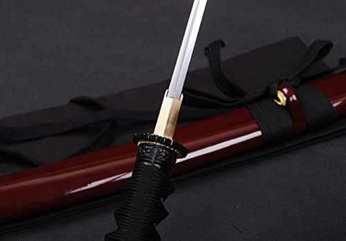 Full Tang Unokubitsukuri Carbon Steel Japanese Samurai Tanto Sword