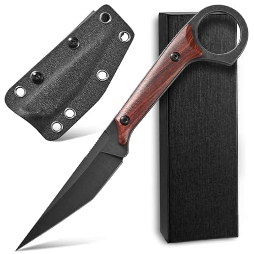 Ccanku C1140 D2 Blade G10 Handle Knife for Outdoor, Survival, Hiking, Camping (Black) — Dalbergia