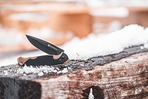 Smith & Wesson Freelancer 8in High Carbon S.S. Push Button Knife