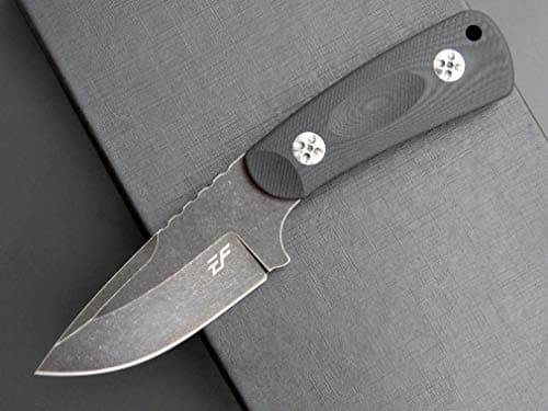 Eafengrow EF121 Fixed Blade Knife with D2 Steel and G10 Handle