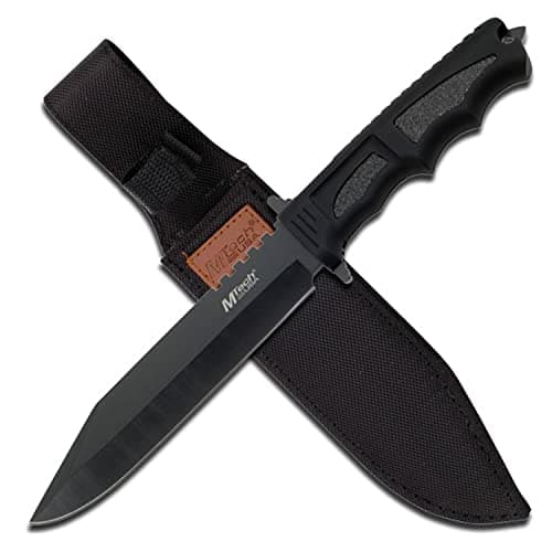 MTECH USA MT-086 Black Fixed Blade Hunting Knife