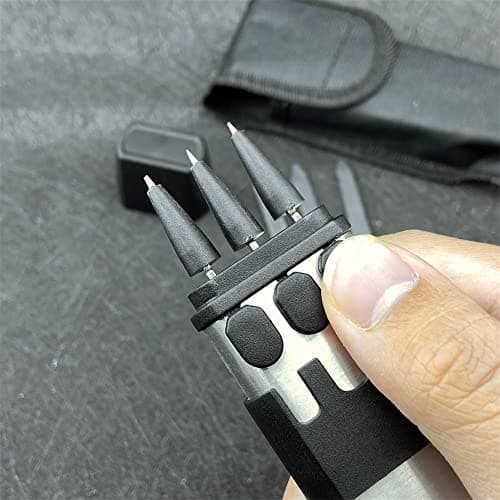 HUAAO Stainless Steel Ballistic Dart Launcher for Accurate 16ft Shooting