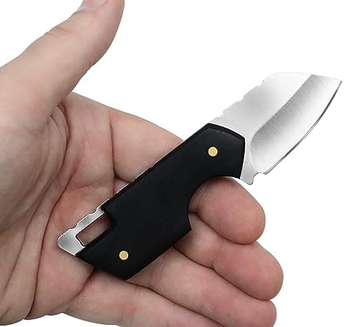 outROAR Gear Stubby Fixed Blade Knife - Heavy-Duty Tactical Pocketknife