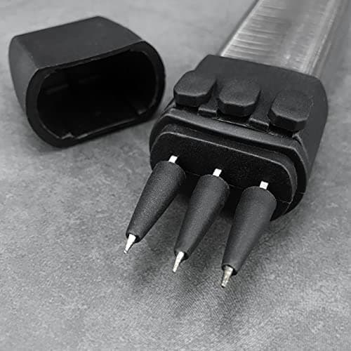 HUAAO Stainless Steel Ballistic Dart Launcher: Accurate Shooting up to 16ft - Ideal for Hunting, Camping, Self-Defense & Gifts for Men