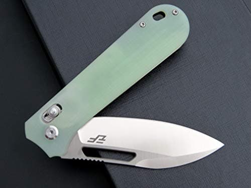 Eafengrow EF963 Jade Folding Knife with D2 Blade and G10 Handle