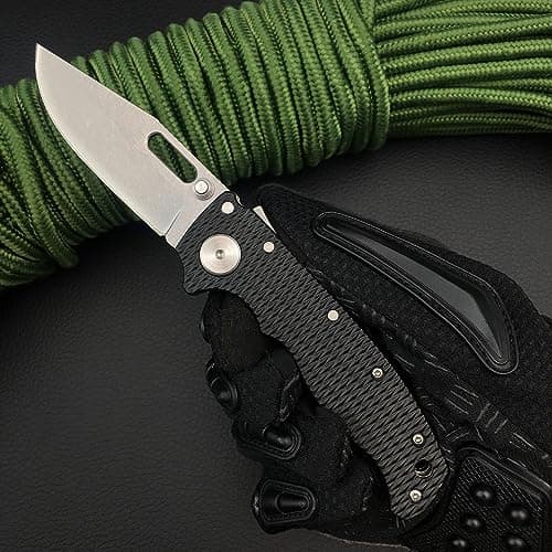 8Cr13MoV Steel Thumb-Assisted Opening Folding Pocket Knife