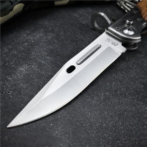 HUAAO AK47 Flipper Knife - 8.66" Portable Camping Survival Tool