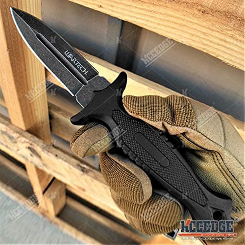 9" Tactical Survival Knife with Molle Sheath Camping Gear