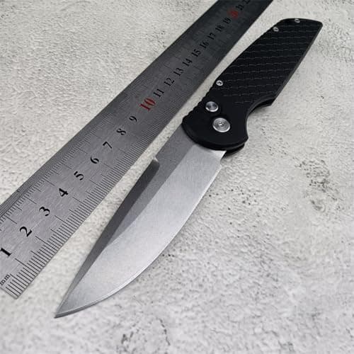 Assisted Opening 8" Tactical Folding Knife, D2 Blade, Non-Slip Aluminum Alloy Handle